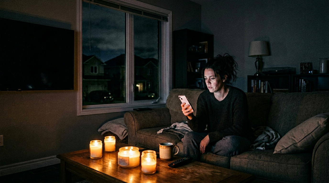 Reporting a Power Outage to the Utility Company