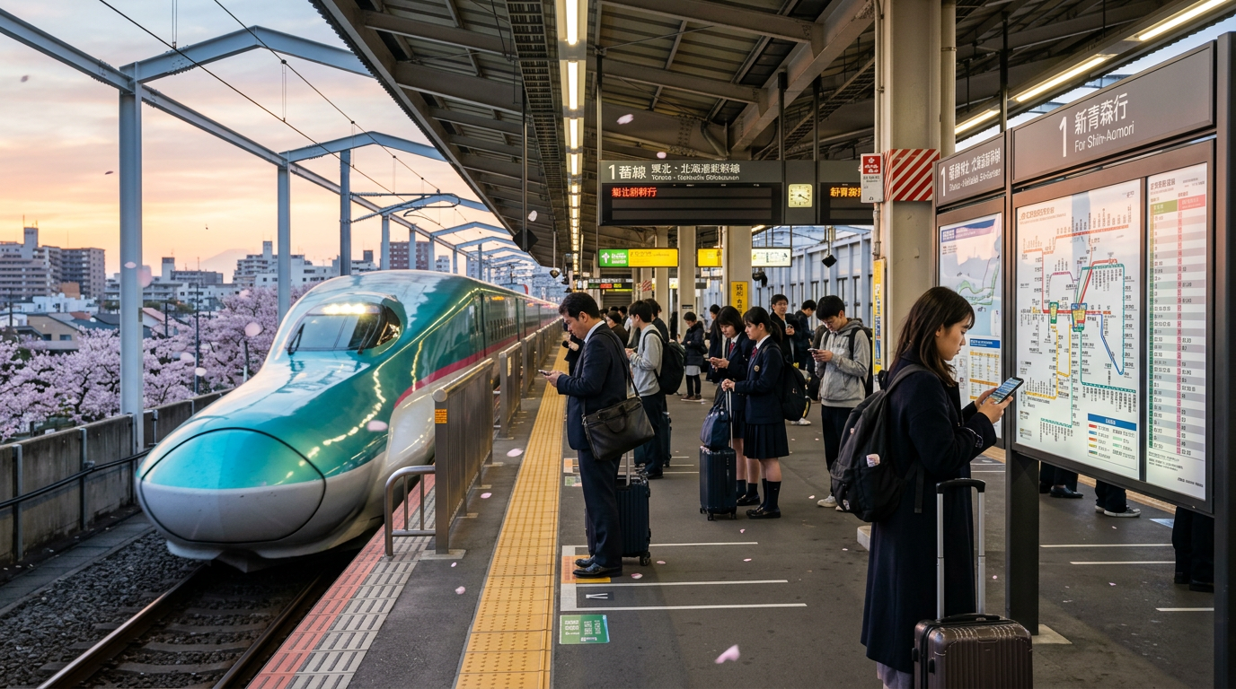 Train Across Japan