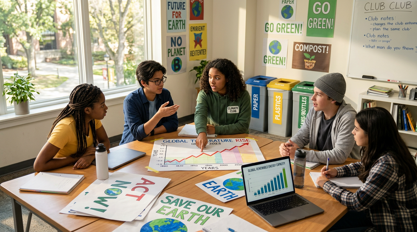 Climate Change Action: If Teens Start Making Changes Now