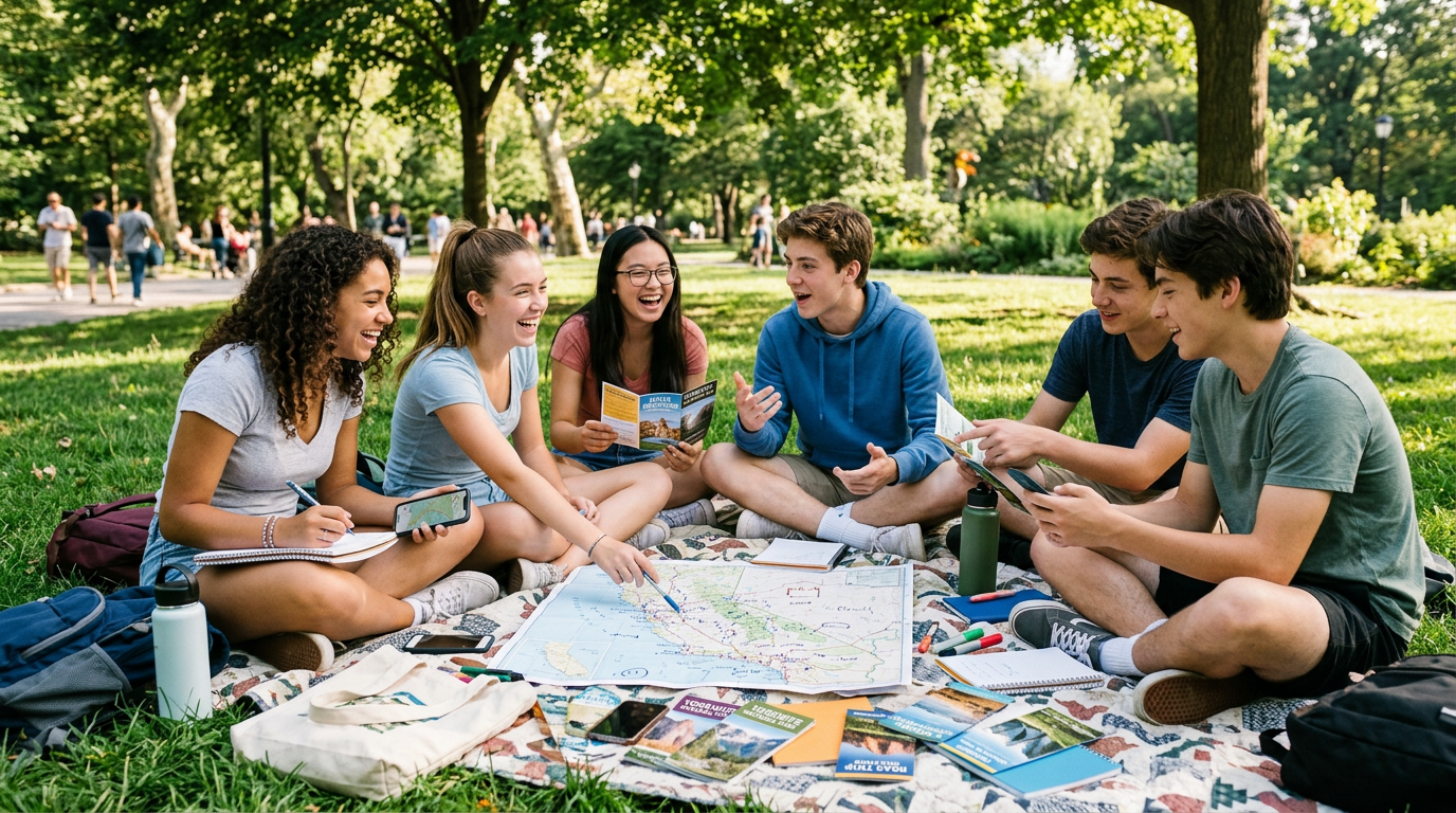 Summer Vacation Plans with Friends