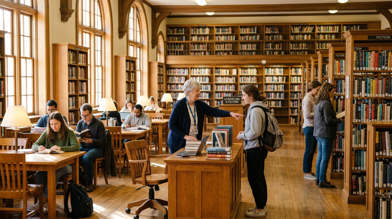 Library and Books