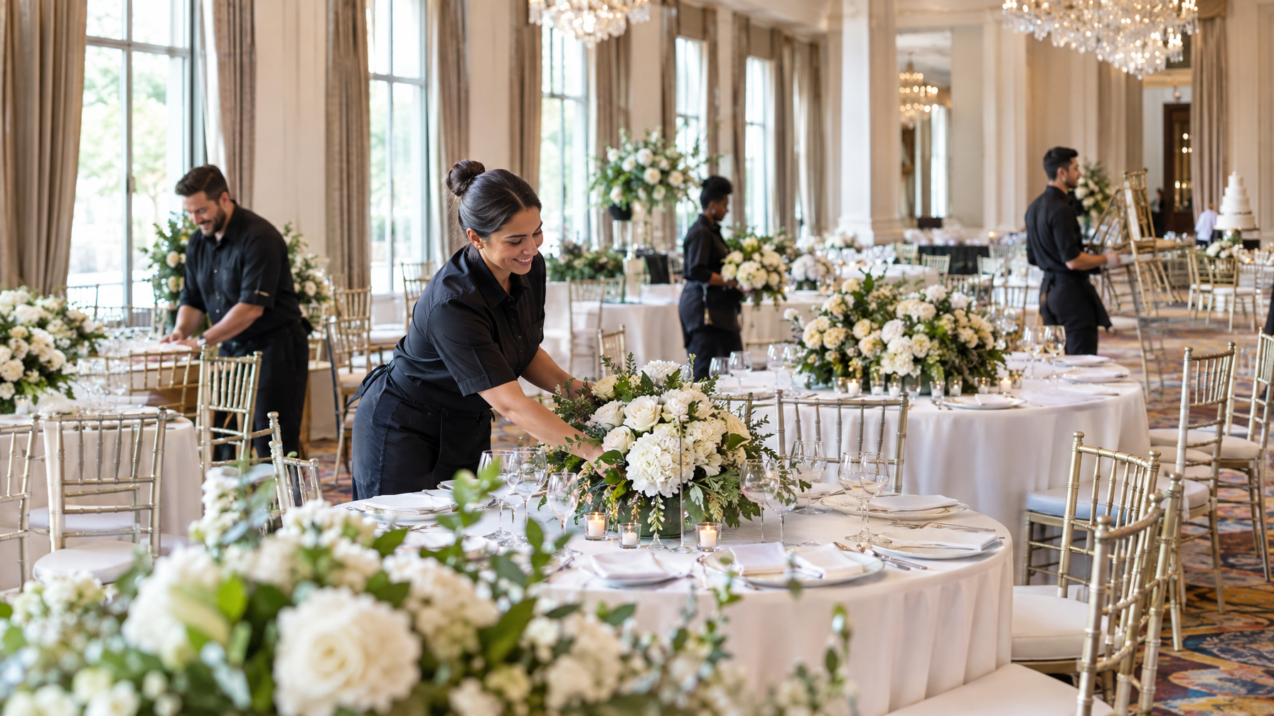 Getting Ready for a Big Hotel Wedding