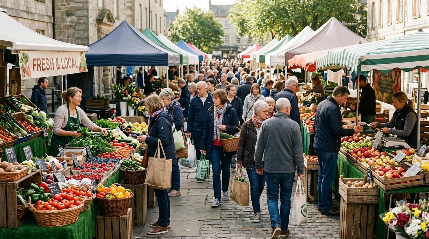 Visiting a Local Market