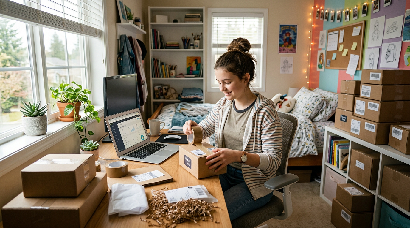 Teen Entrepreneurs: Running an Online Shop