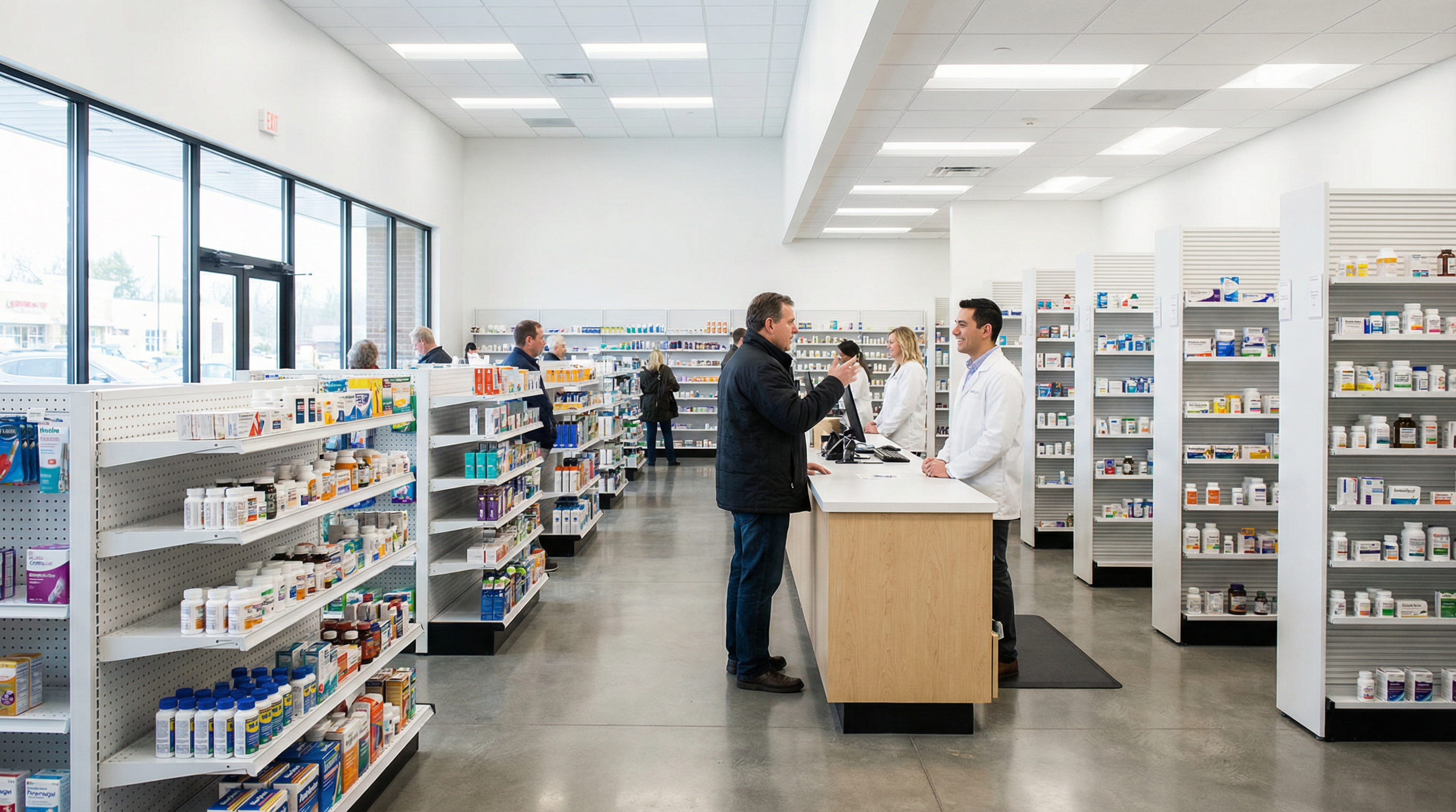 At the Pharmacy
