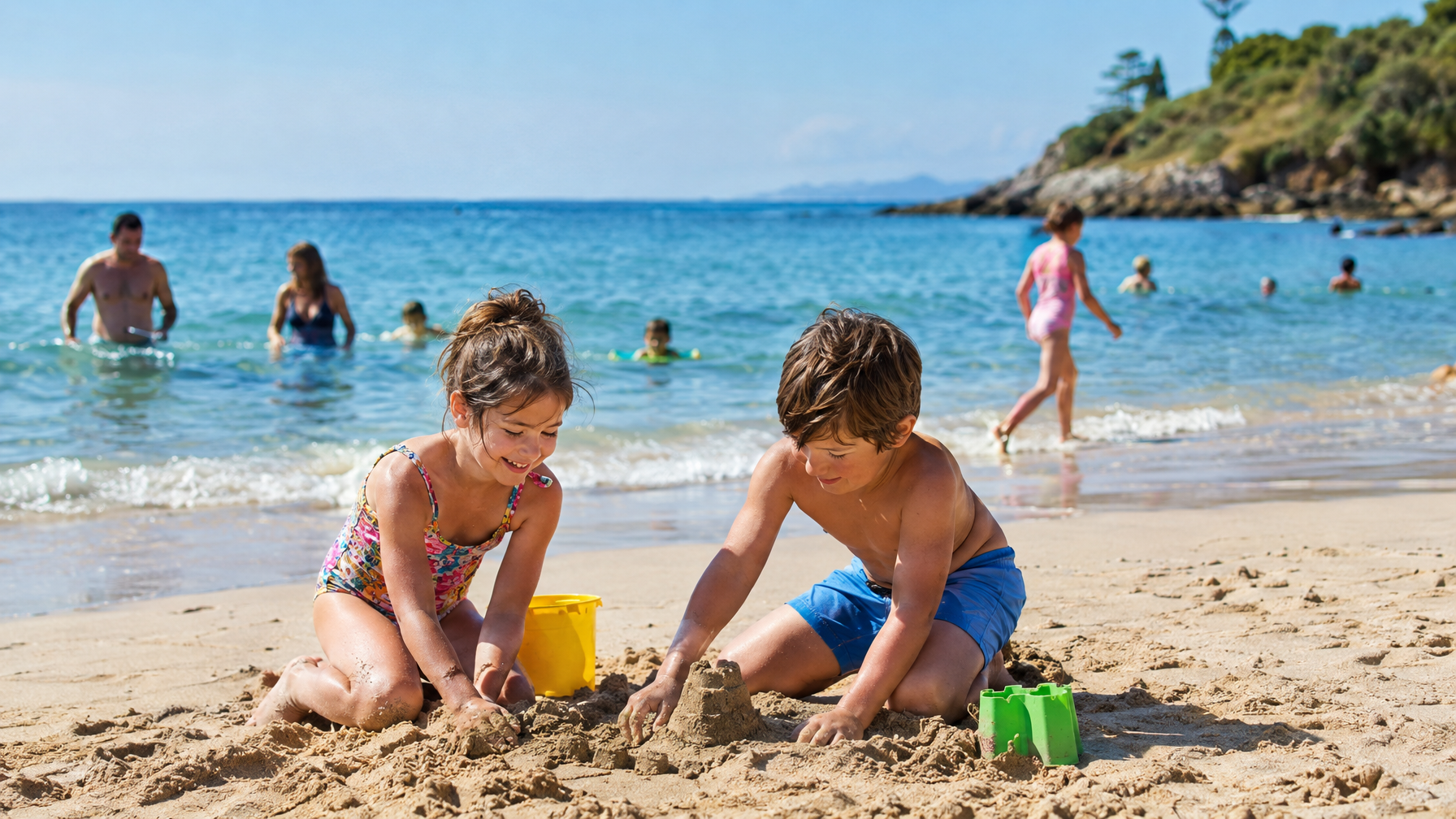 At the Beach — Fun in the Sun