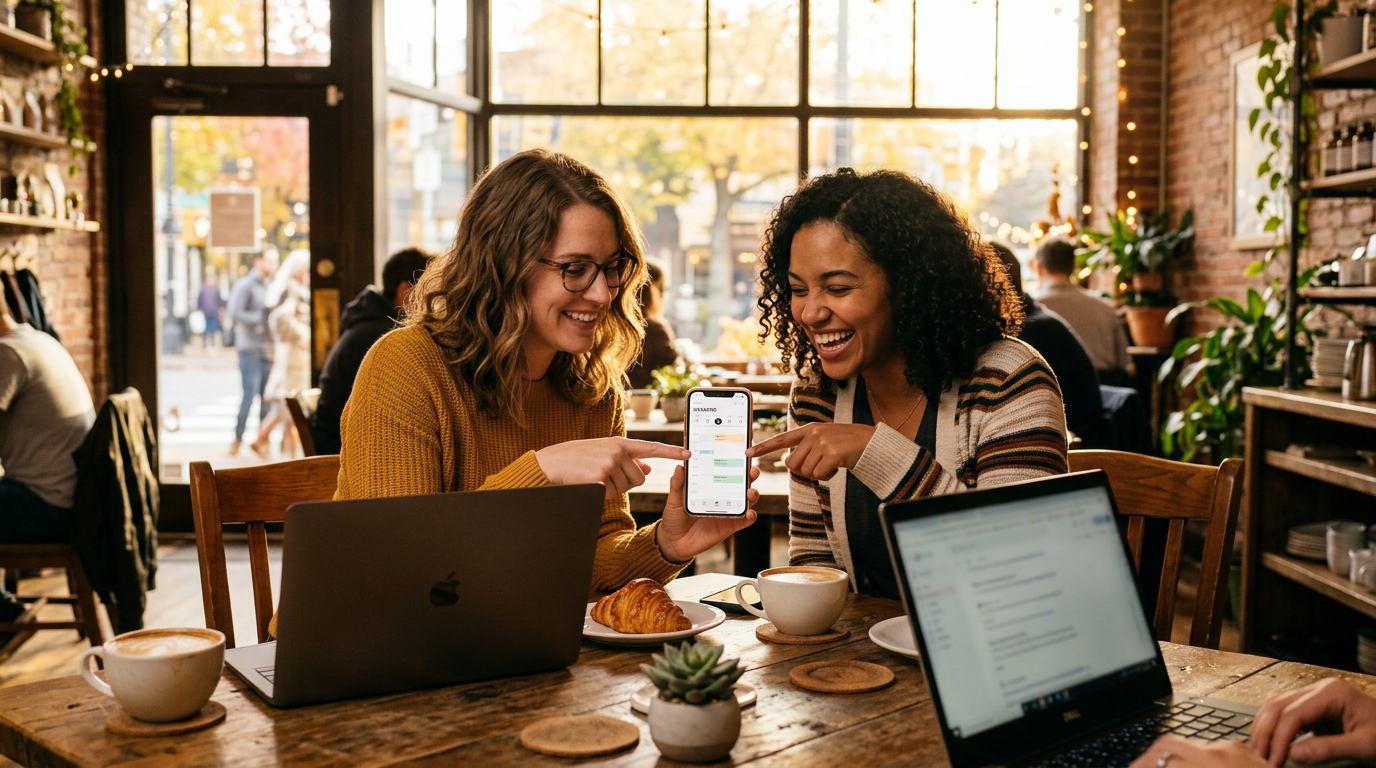 Making Weekend Plans with Friends