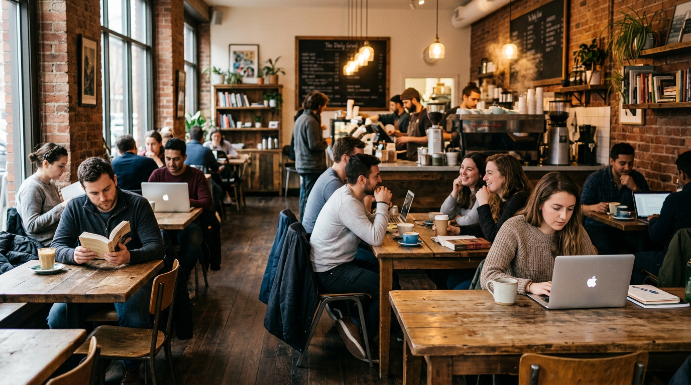 Making Small Talk at a Coffee Shop