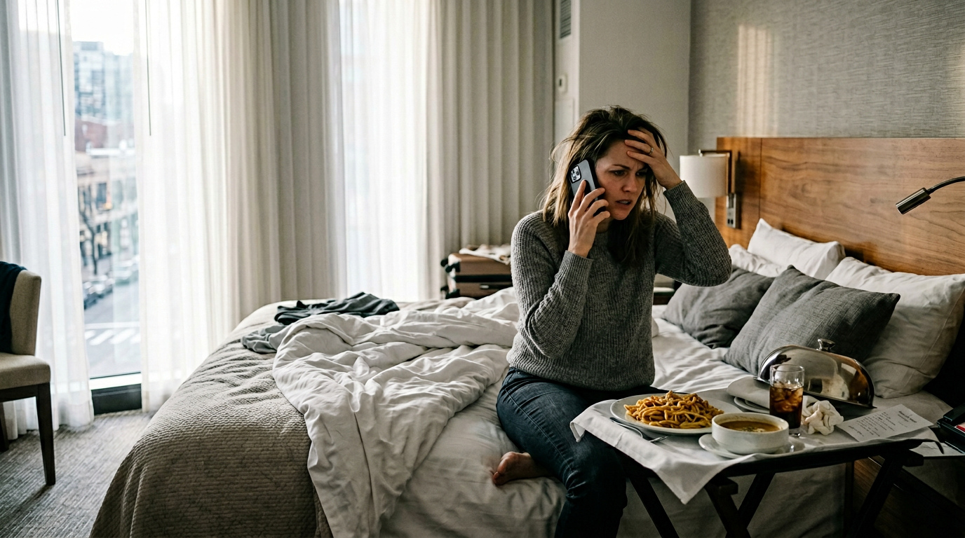 Room Service Mixup — Solving Problems on the Phone