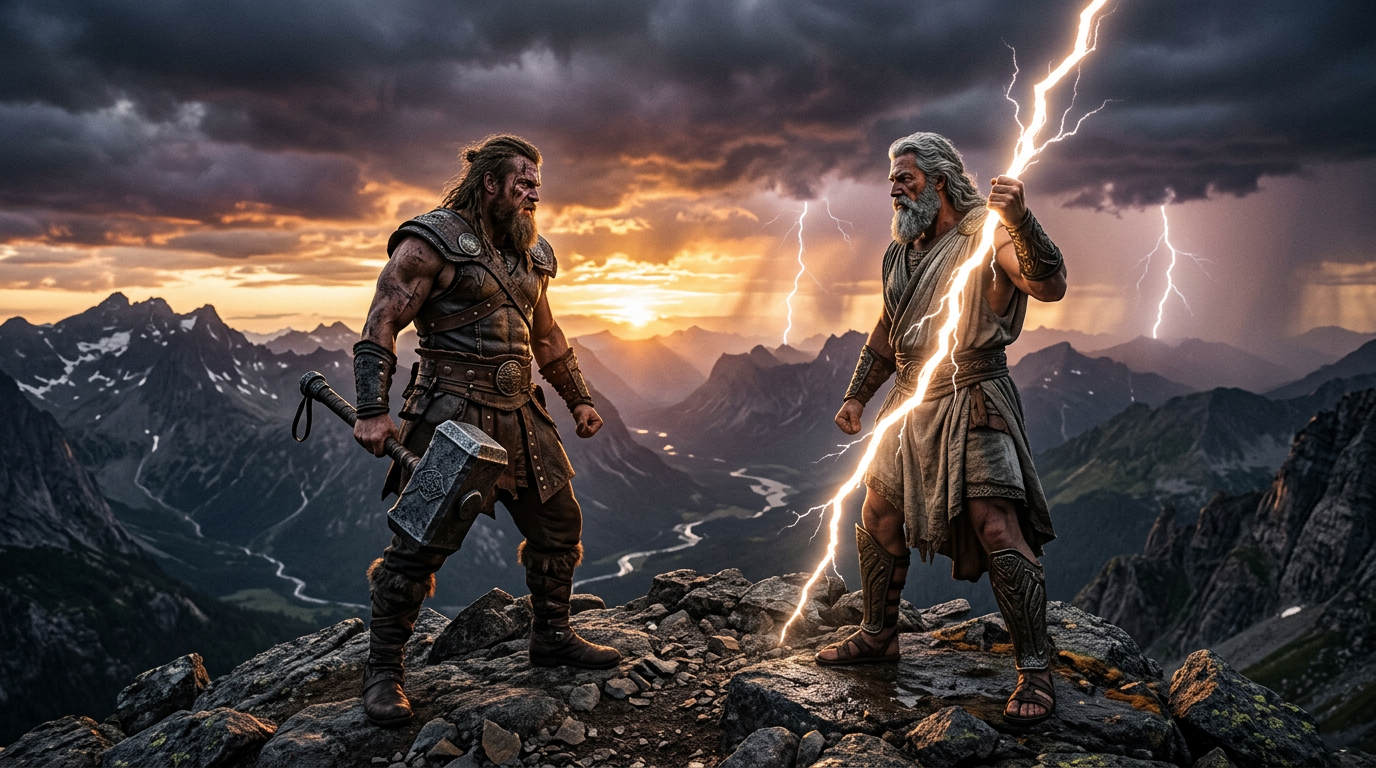 Thor vs Zeus: The Strongest Gods