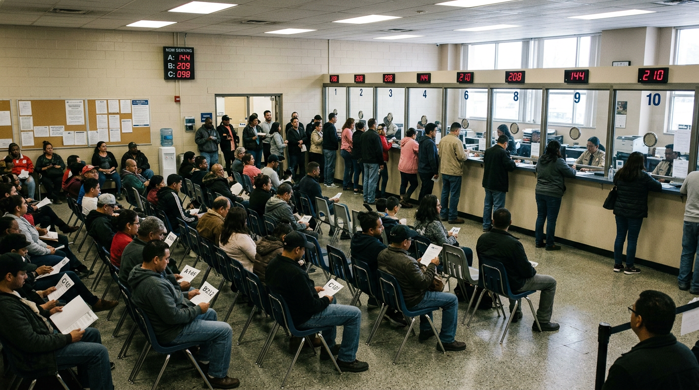 Getting Your Driver's License Renewed at the DMV
