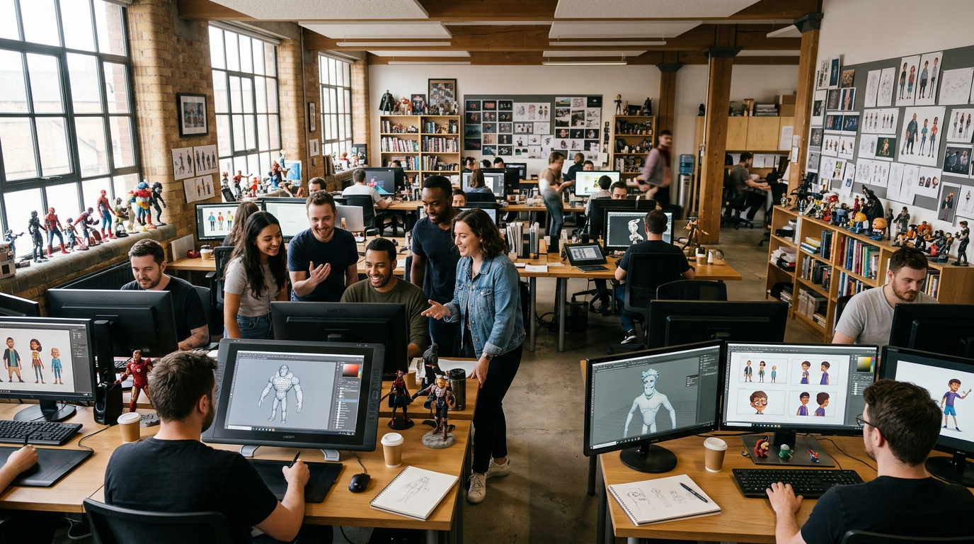 Animation Studios: From Script to Screen