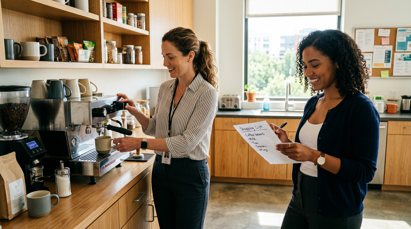 Stocking the Office Kitchen