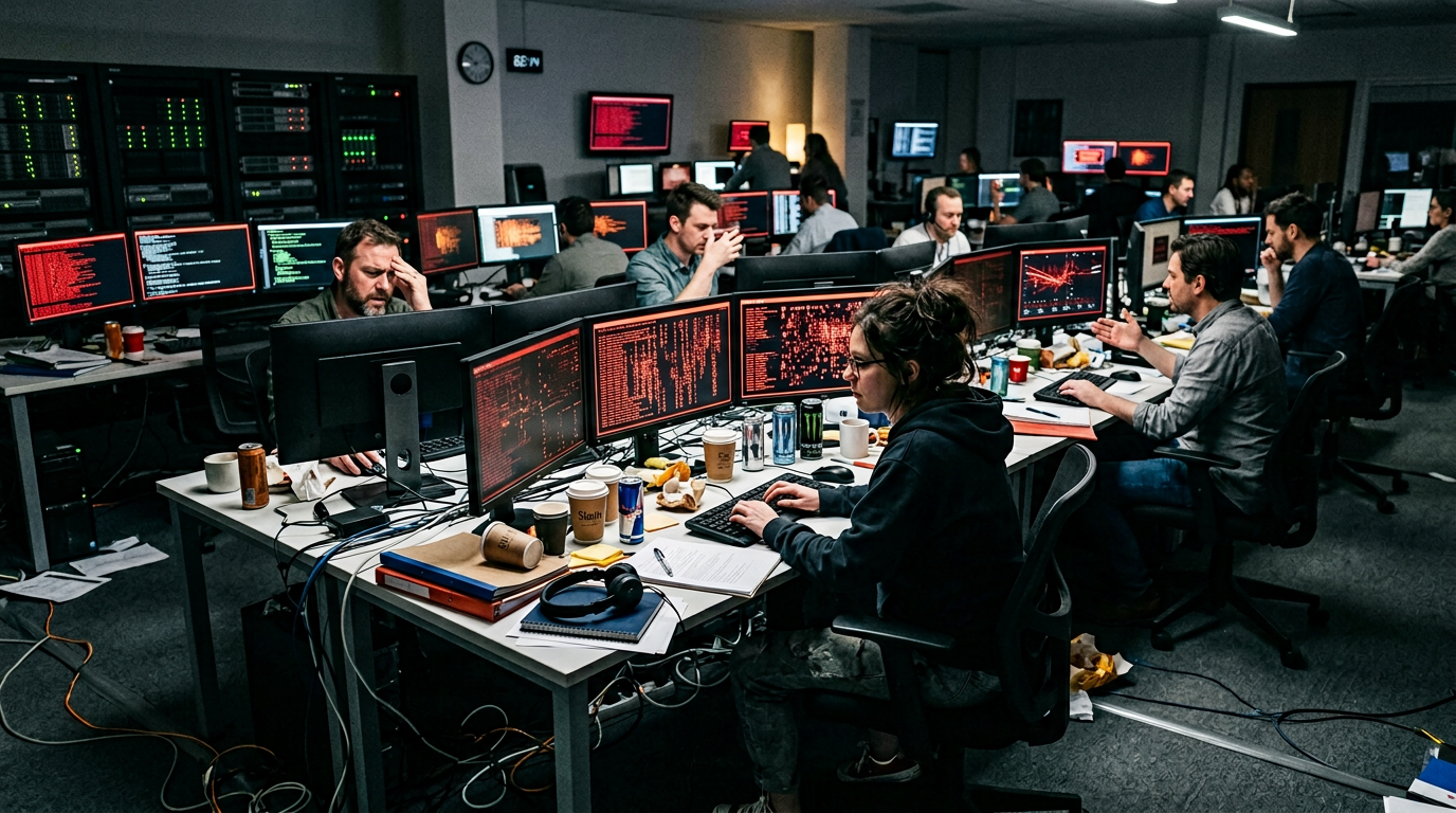 What Happened During the System Crash Last Night