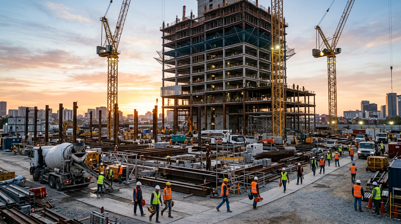 How Modern Skyscrapers Are Built Using New Technology