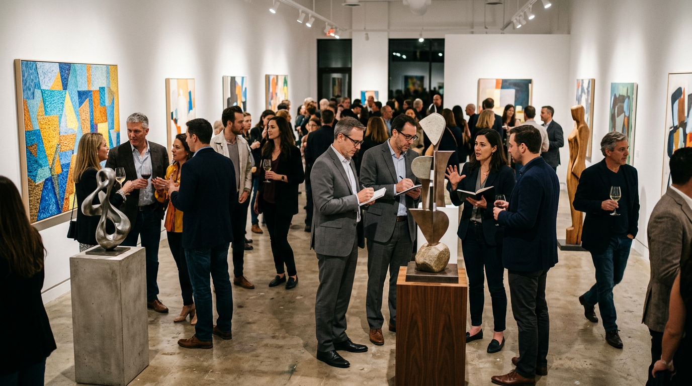 Analyzing Critics' Reviews of Contemporary Art Exhibitions
