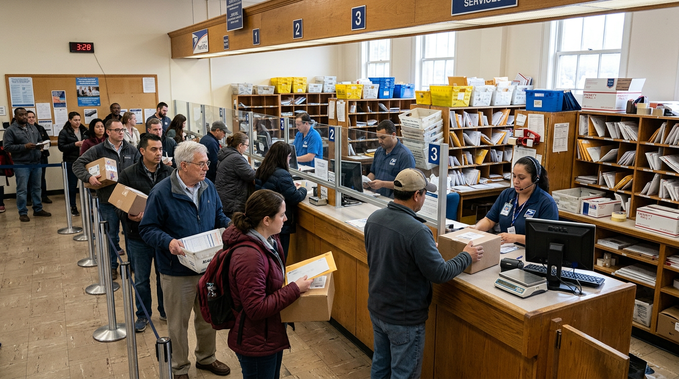 Visiting the Post Office