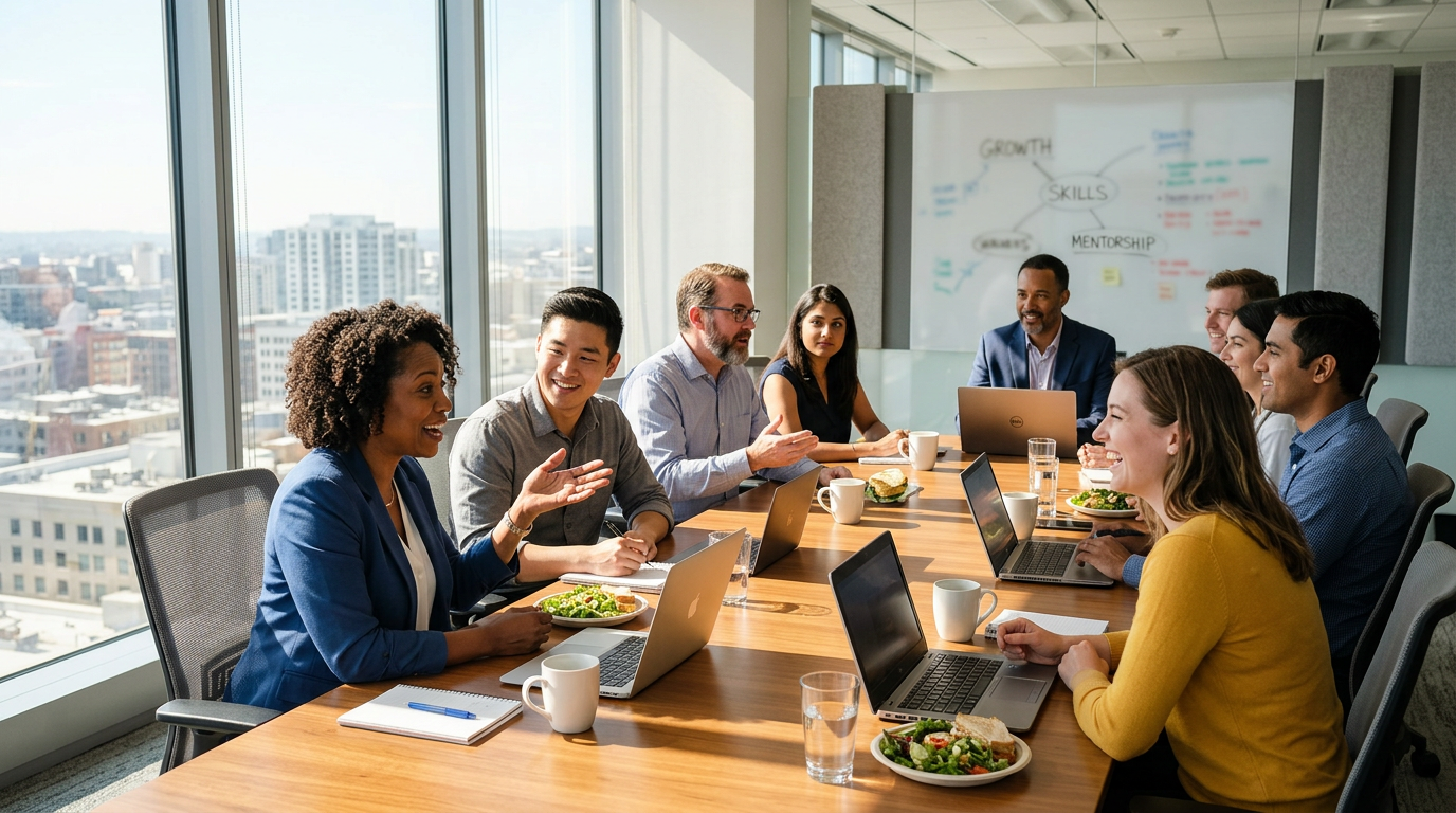 Discussing Professional Development: Training vs Networking vs Self-Study