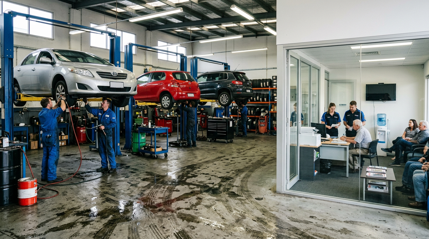 Getting Your Car Serviced at the Garage