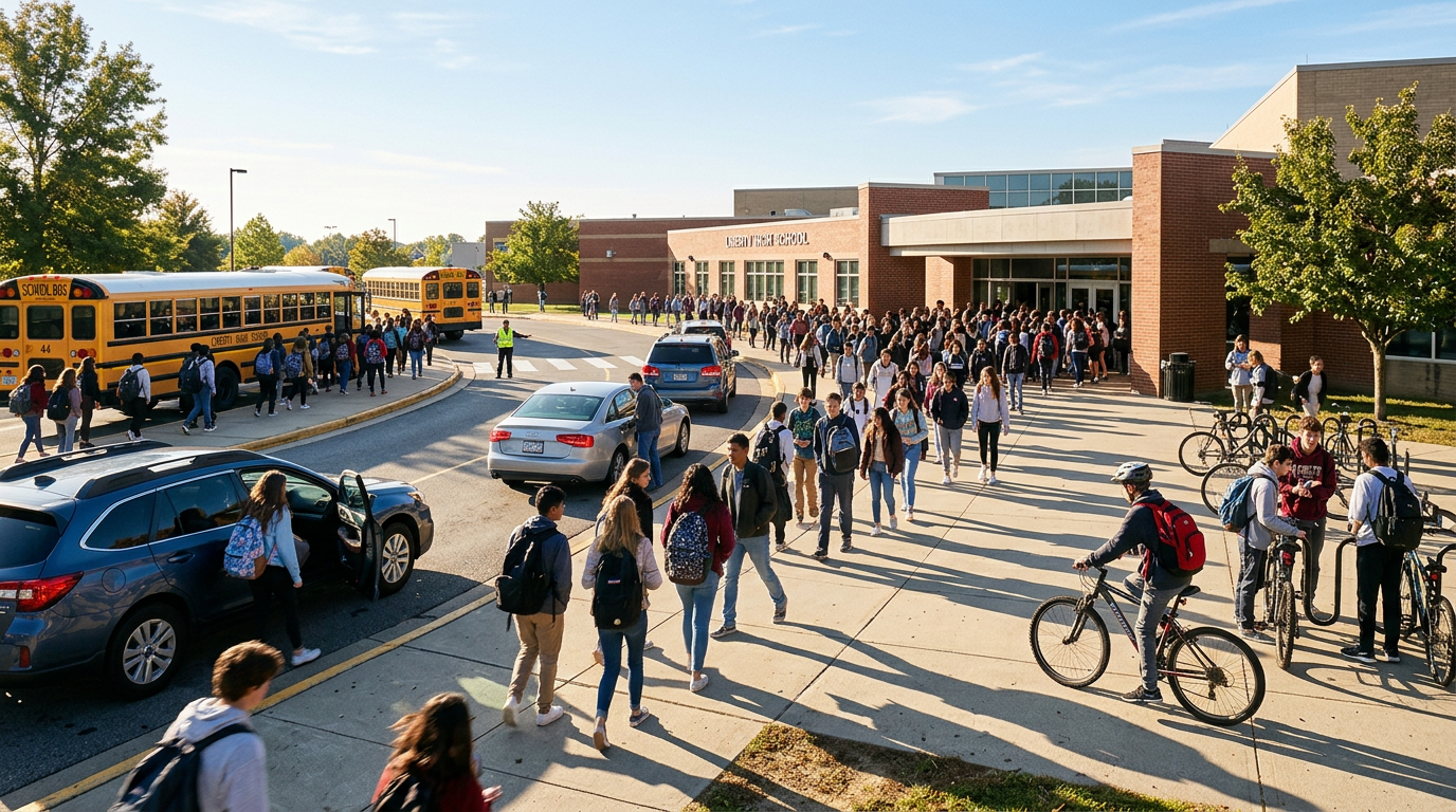 The Fastest Way to Get to School