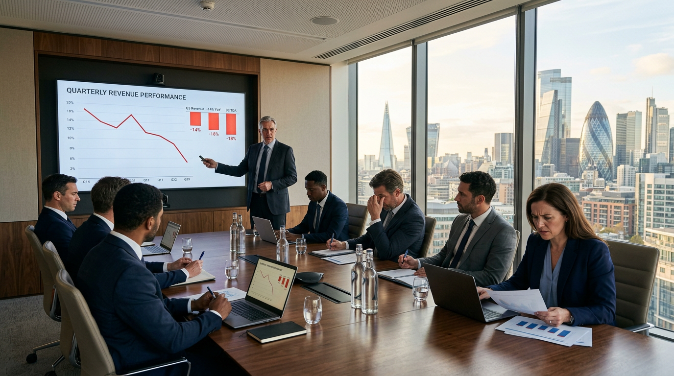 Quarterly Results — Presenting Bad Numbers