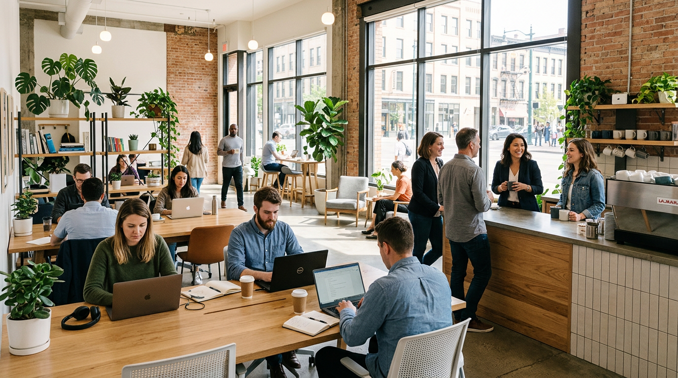 Co-Working Spaces — Making Connections