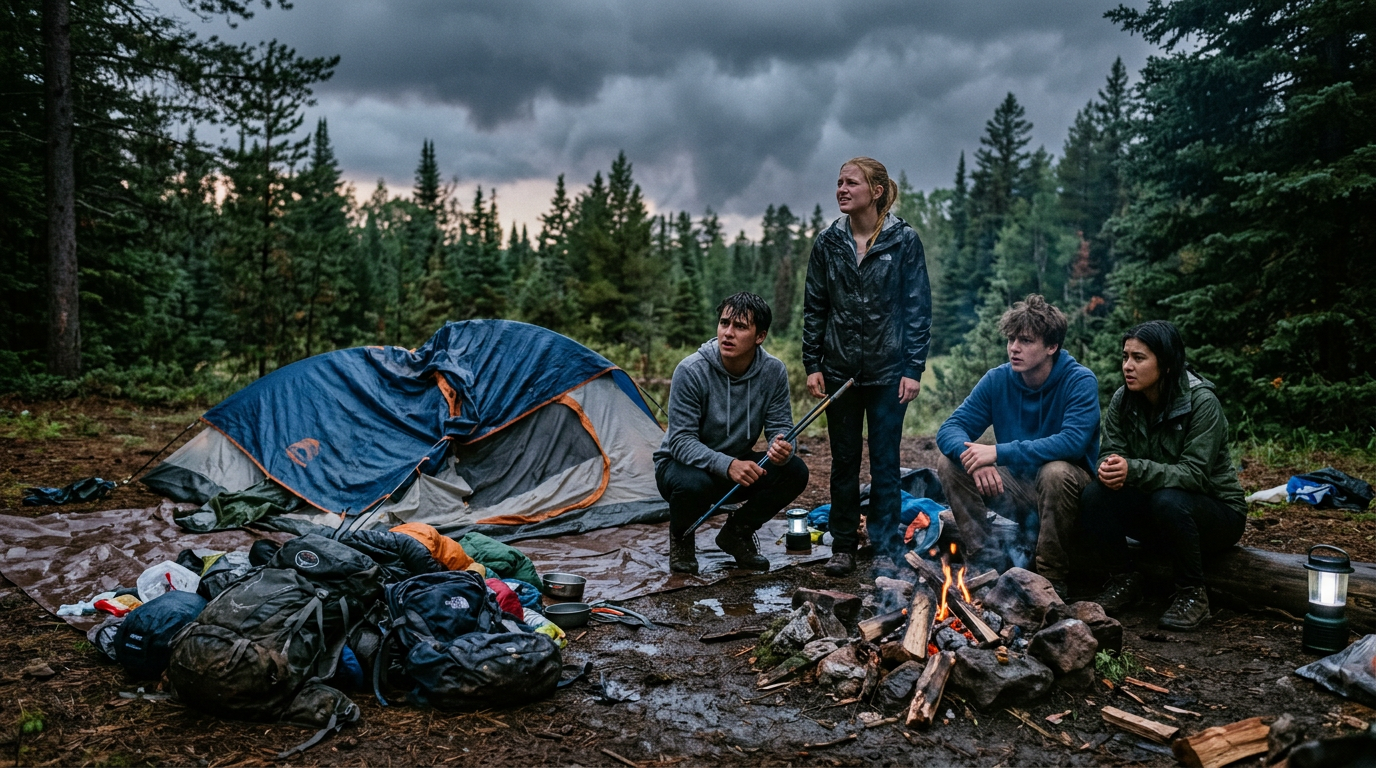 The Camping Trip That Went Wrong