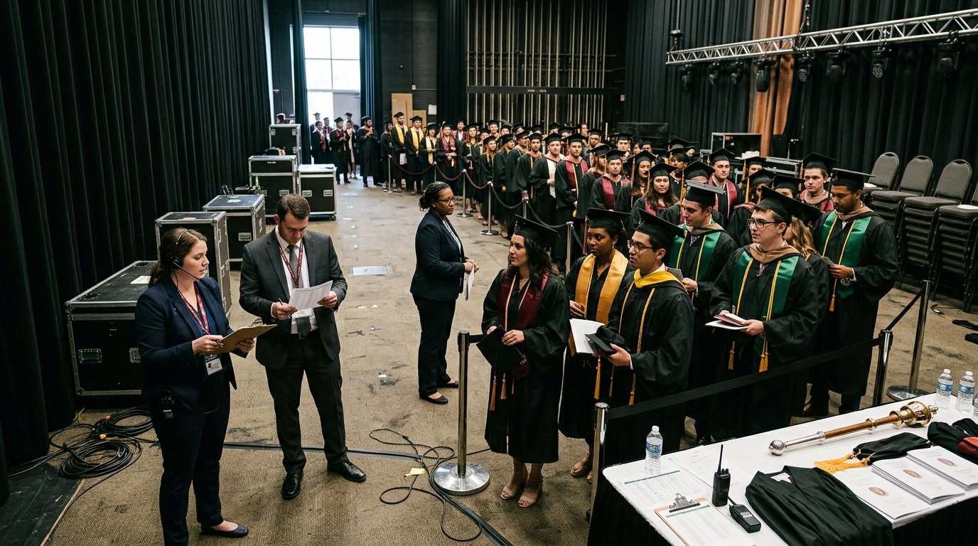 How Graduation Ceremonies Are Organized Behind the Scenes