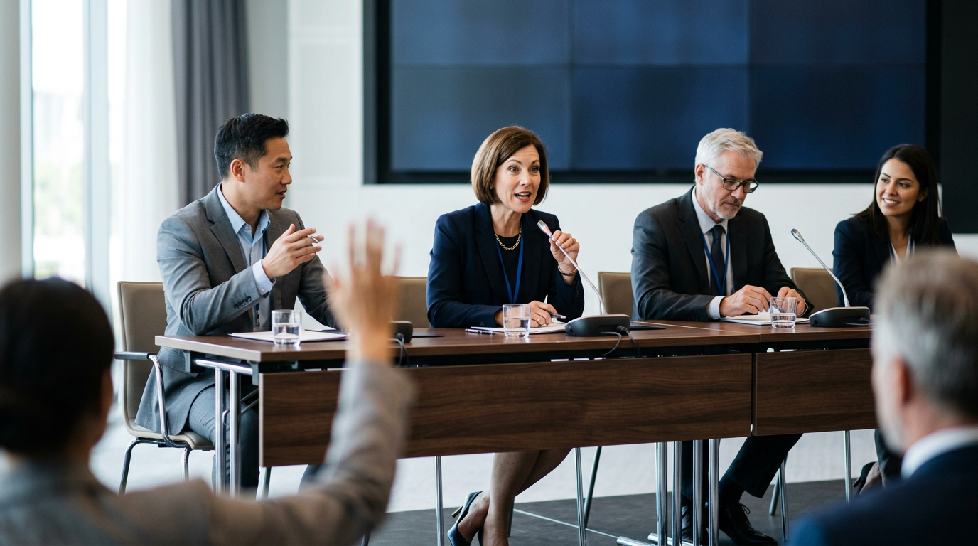 Participating in Panel Discussions and Q&A Sessions