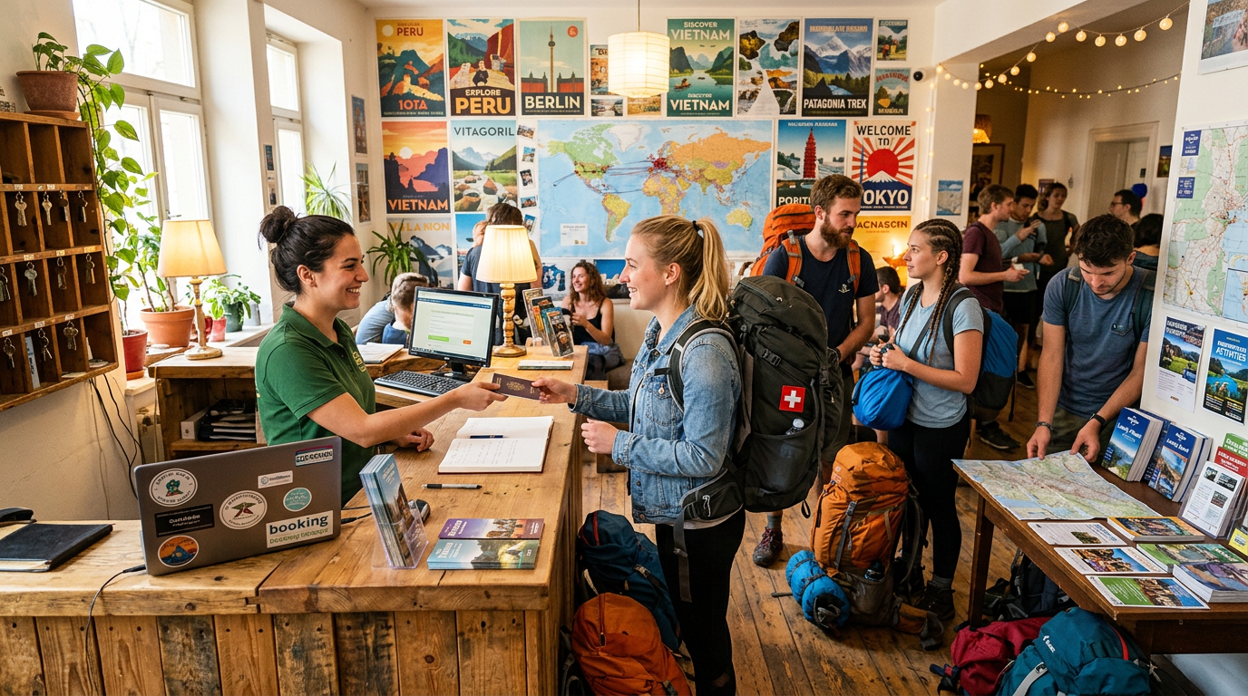 Booking a Hostel — Your First Trip Alone