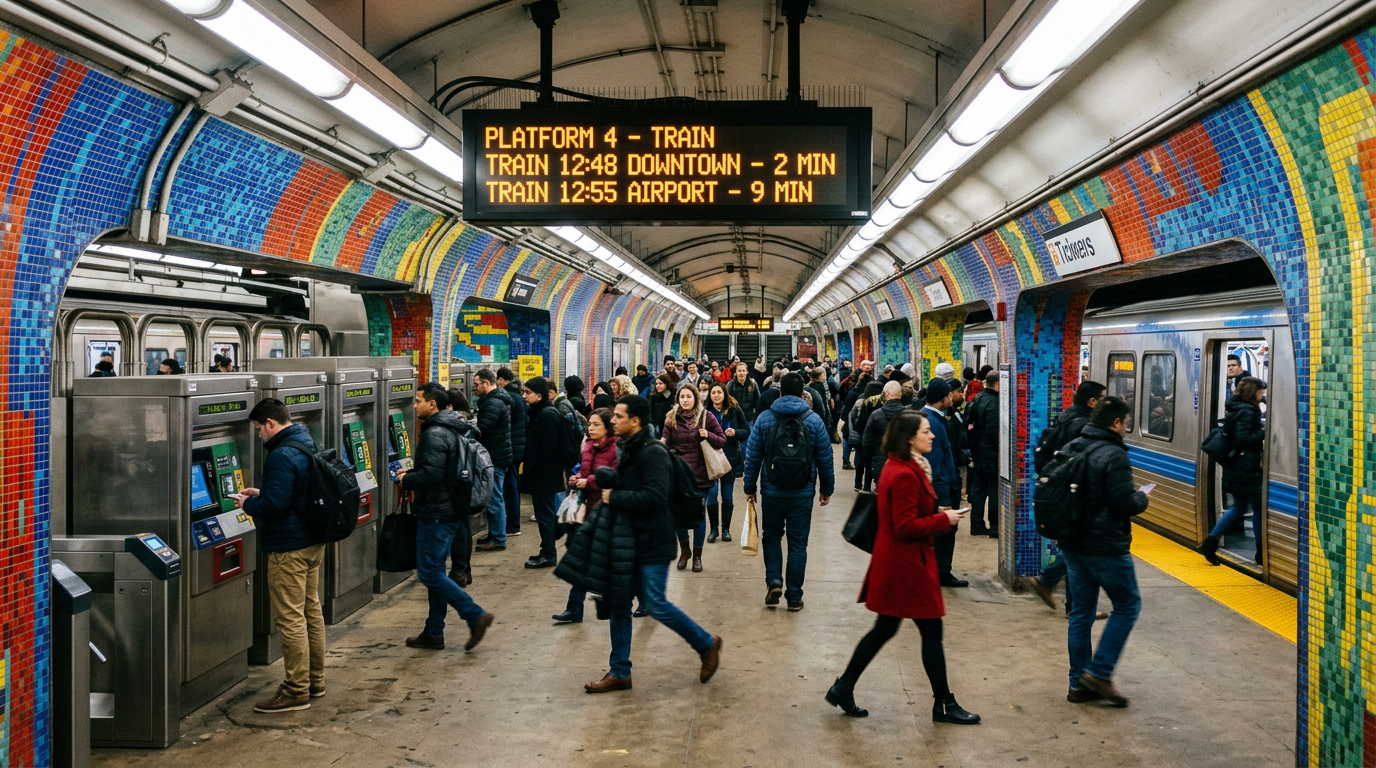 My First Time Using a Subway System