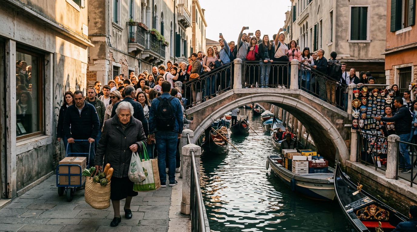 Overtourism — Venice, Barcelona, and the Backlash