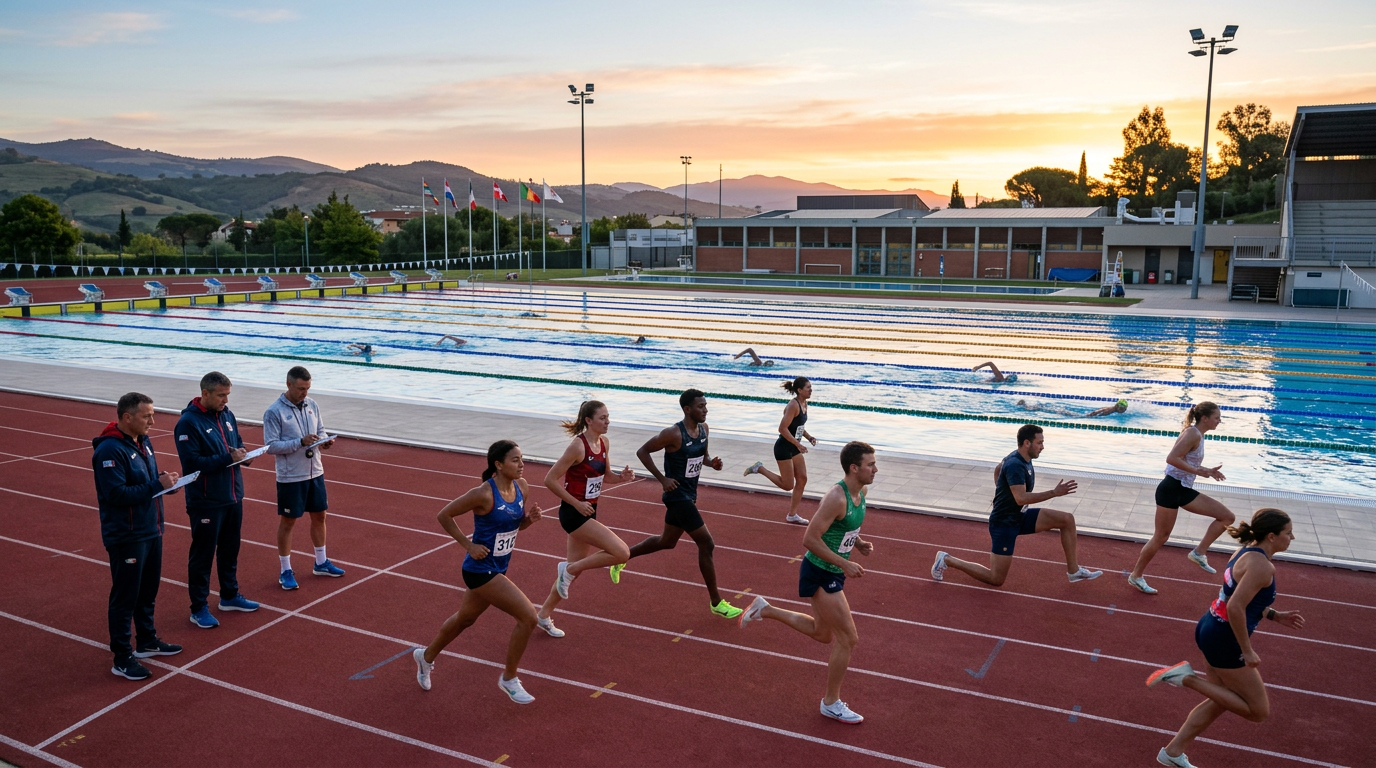 Training for the Olympics Right Now