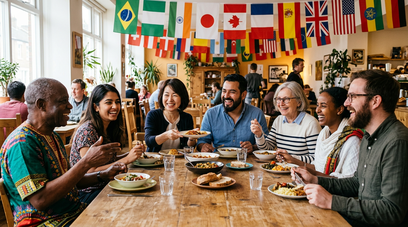 Making Friends from Different Countries