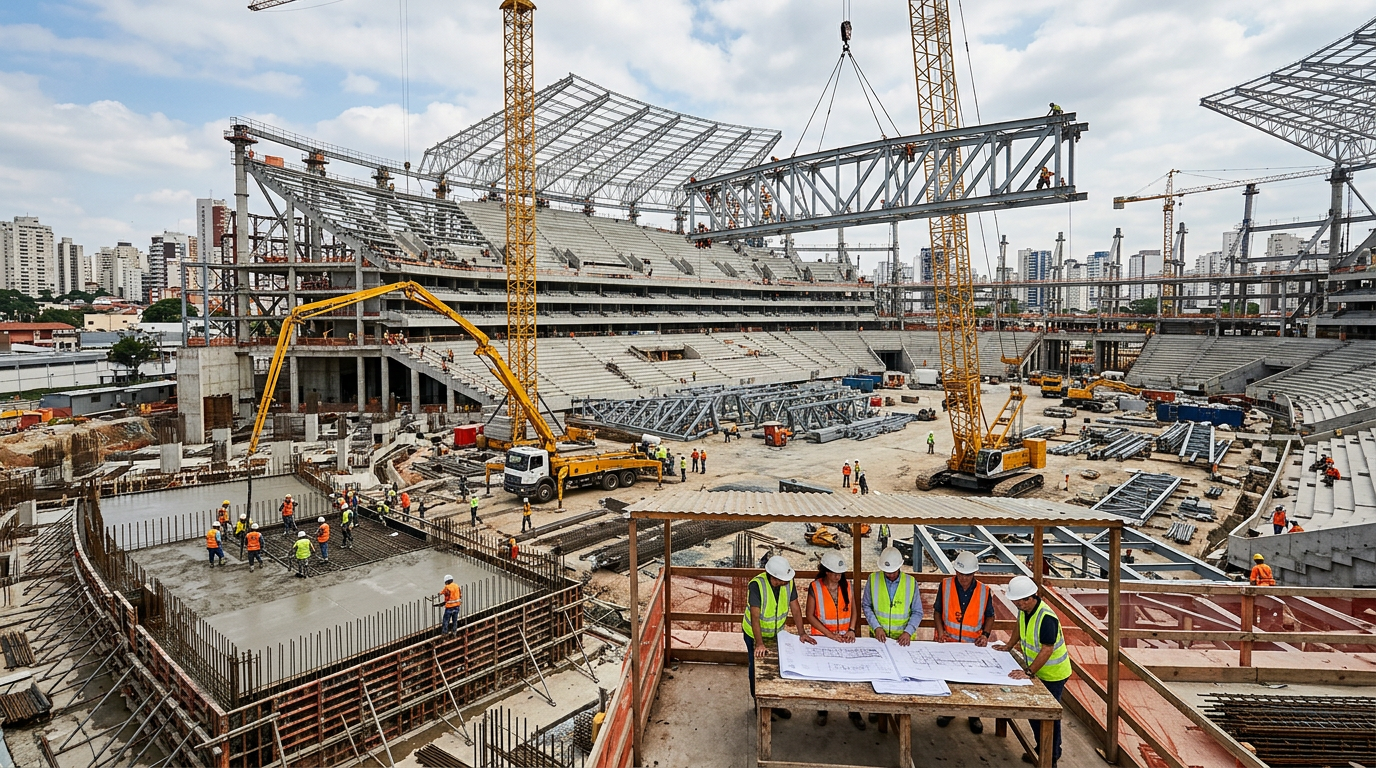 How Modern Stadiums Are Built and Designed