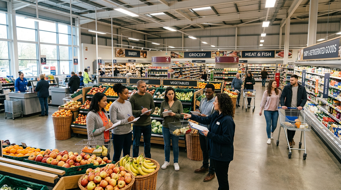 Shopping at the Supermarket
