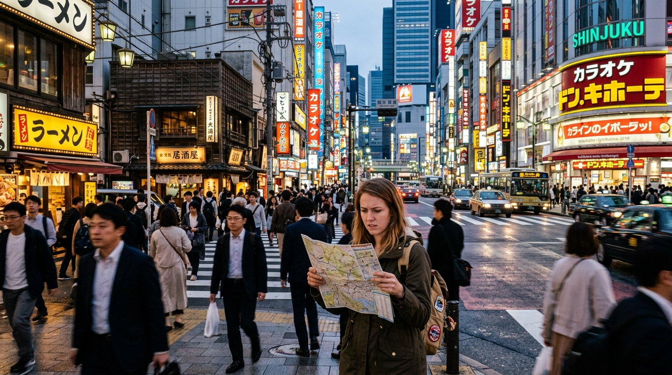 Getting Lost in Tokyo - Finding Your Way Back