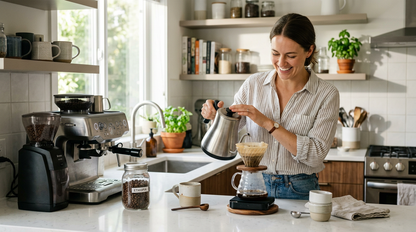Making The Perfect Coffee