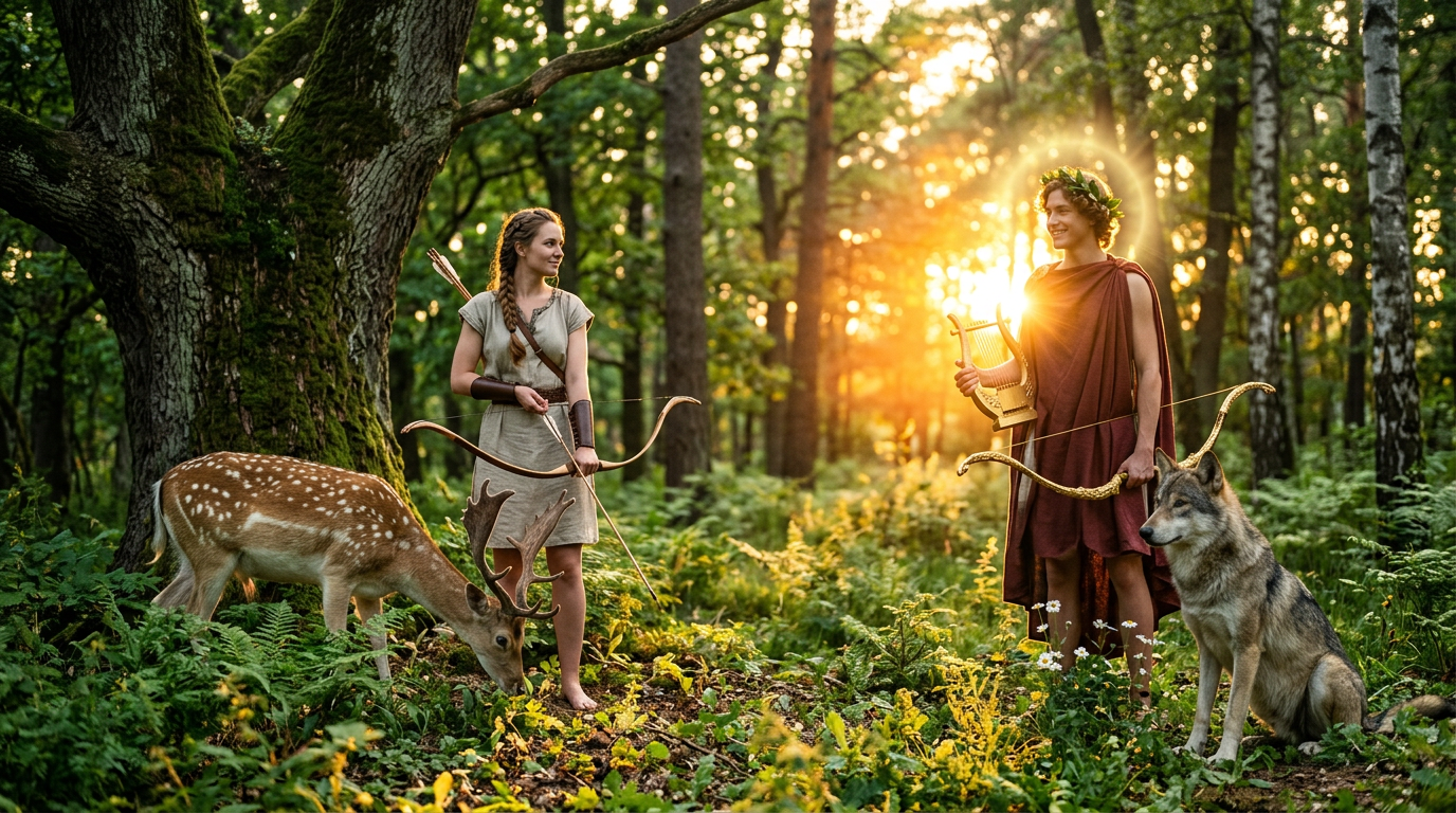 Artemis and Apollo: Animal Powers