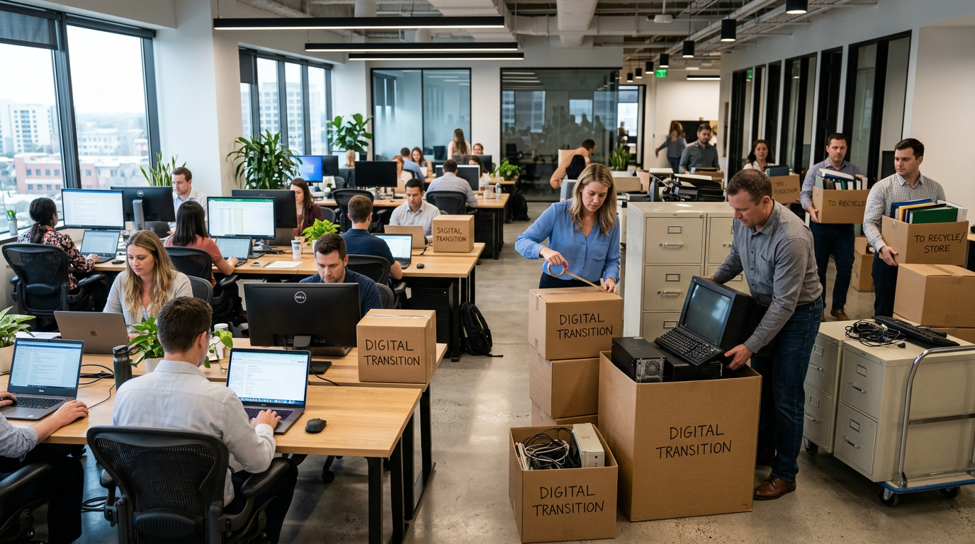 What You Were Doing When Technology Changed Your Industry