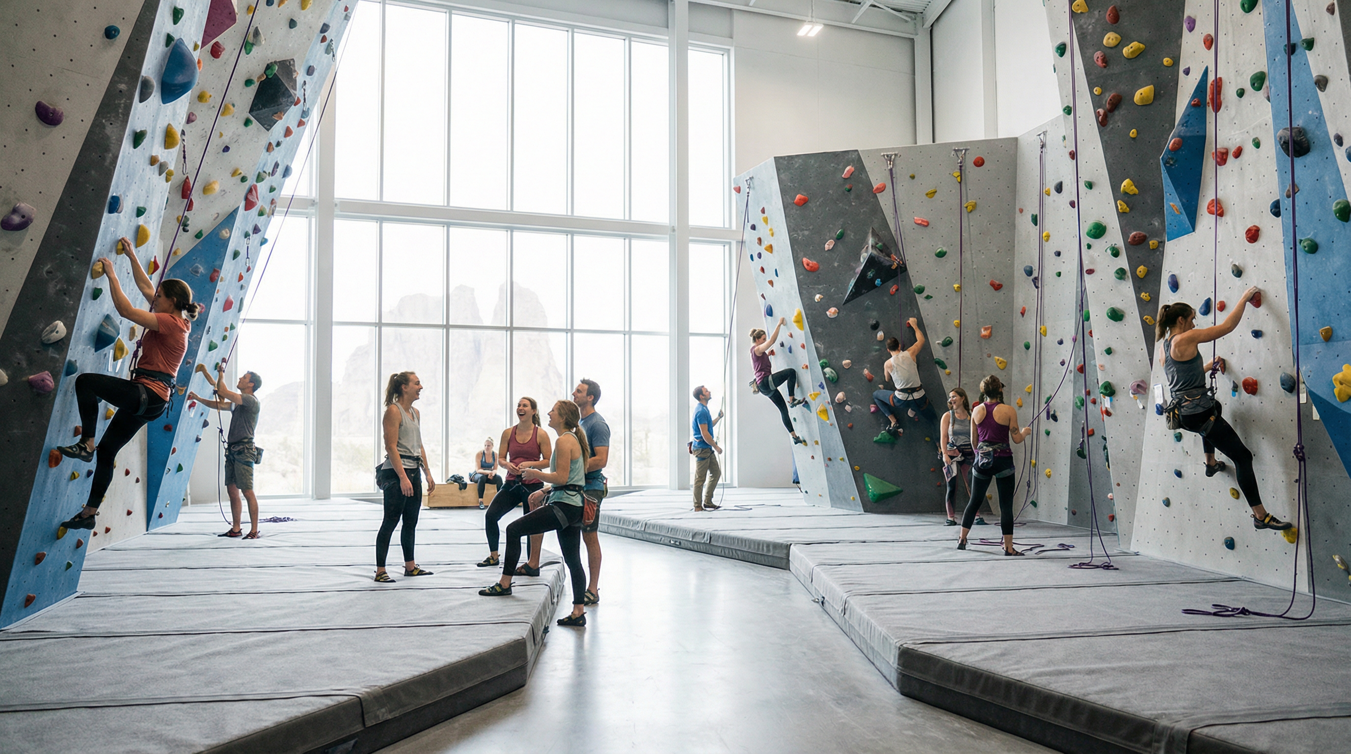Indoor vs Outdoor Bouldering
