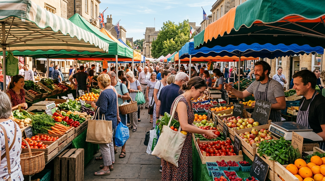 Visiting a Local Market