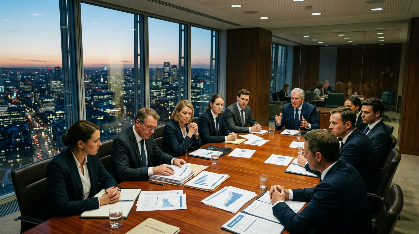 Board Room Showdown — Defending Your Strategy