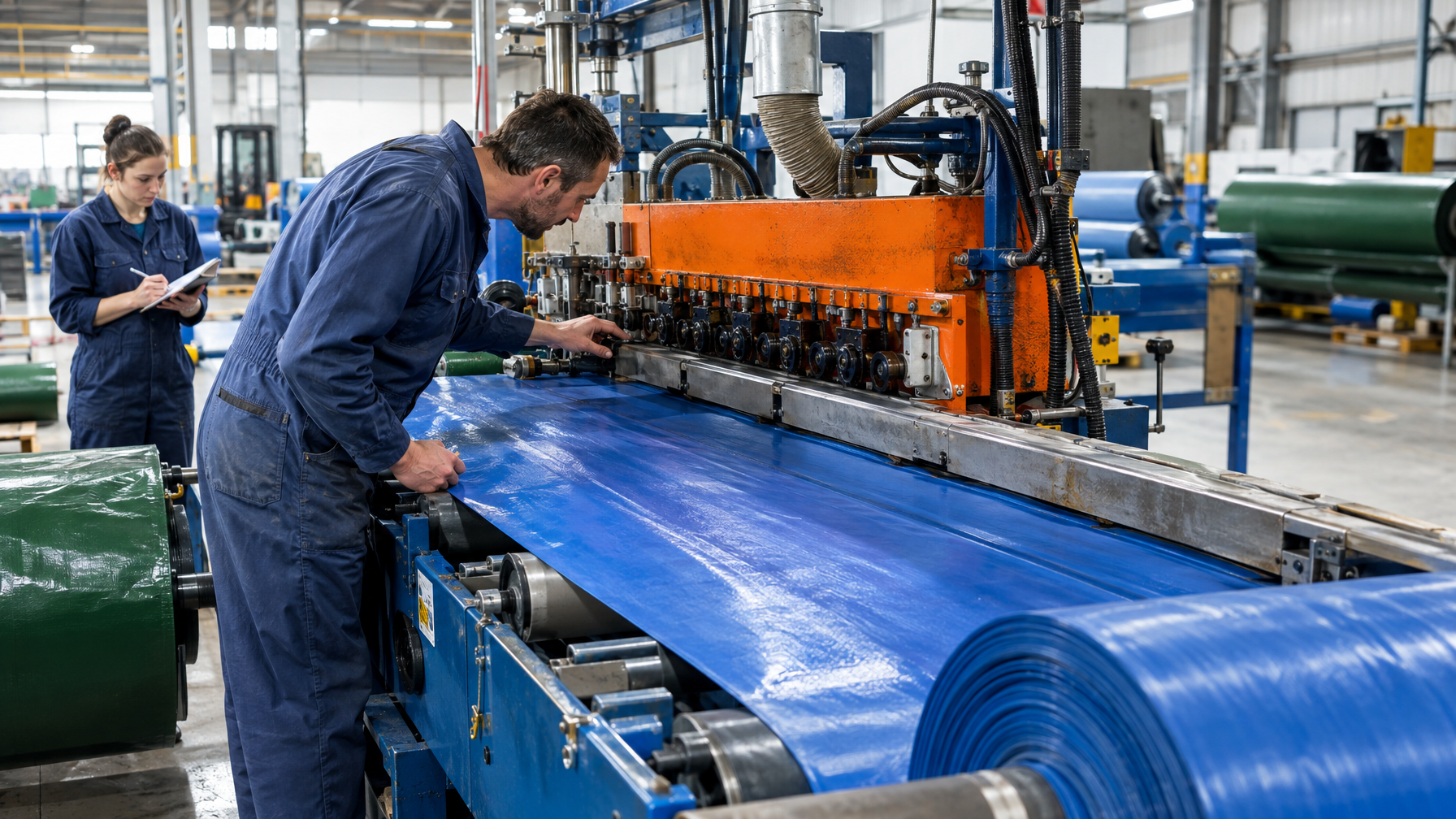 Talking Tarpaulin Machines: Faults, Fixes & Materials