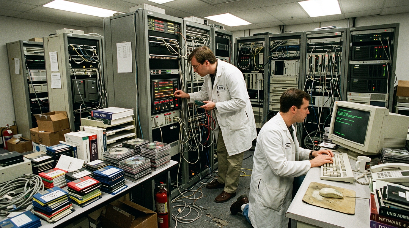 How We Used to Store Data Before Cloud Computing