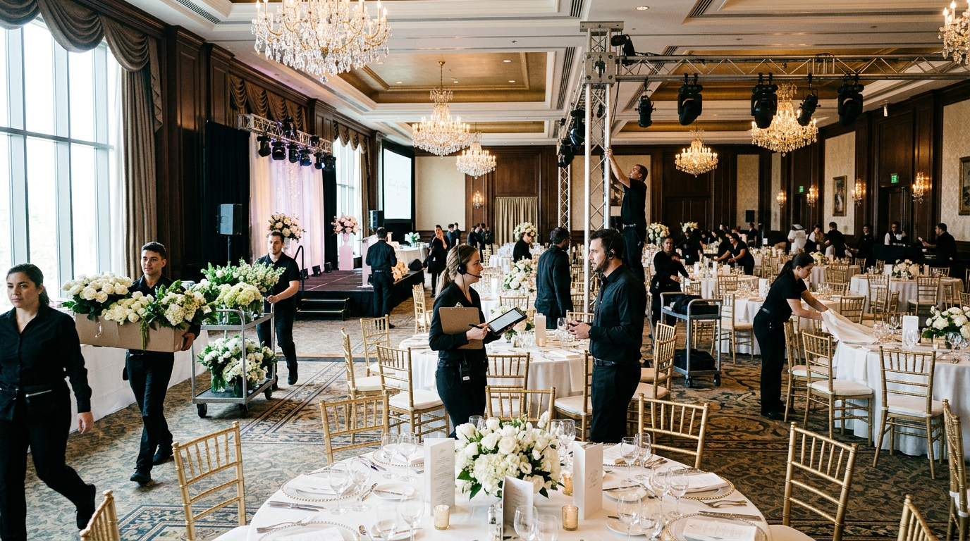 Planning and Coordinating Large Corporate Events