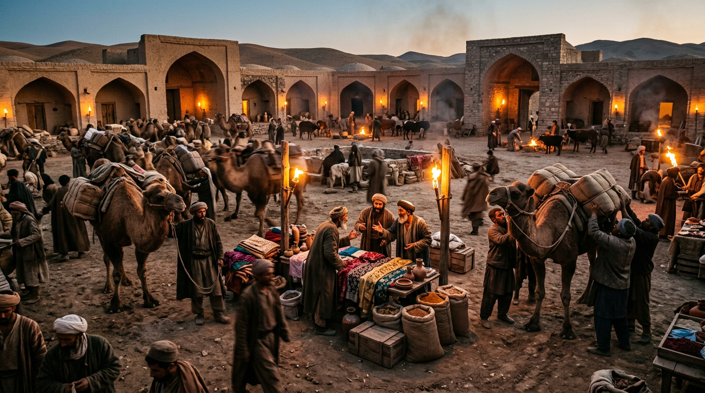 The Silk Road: Building Ancient Trade Routes