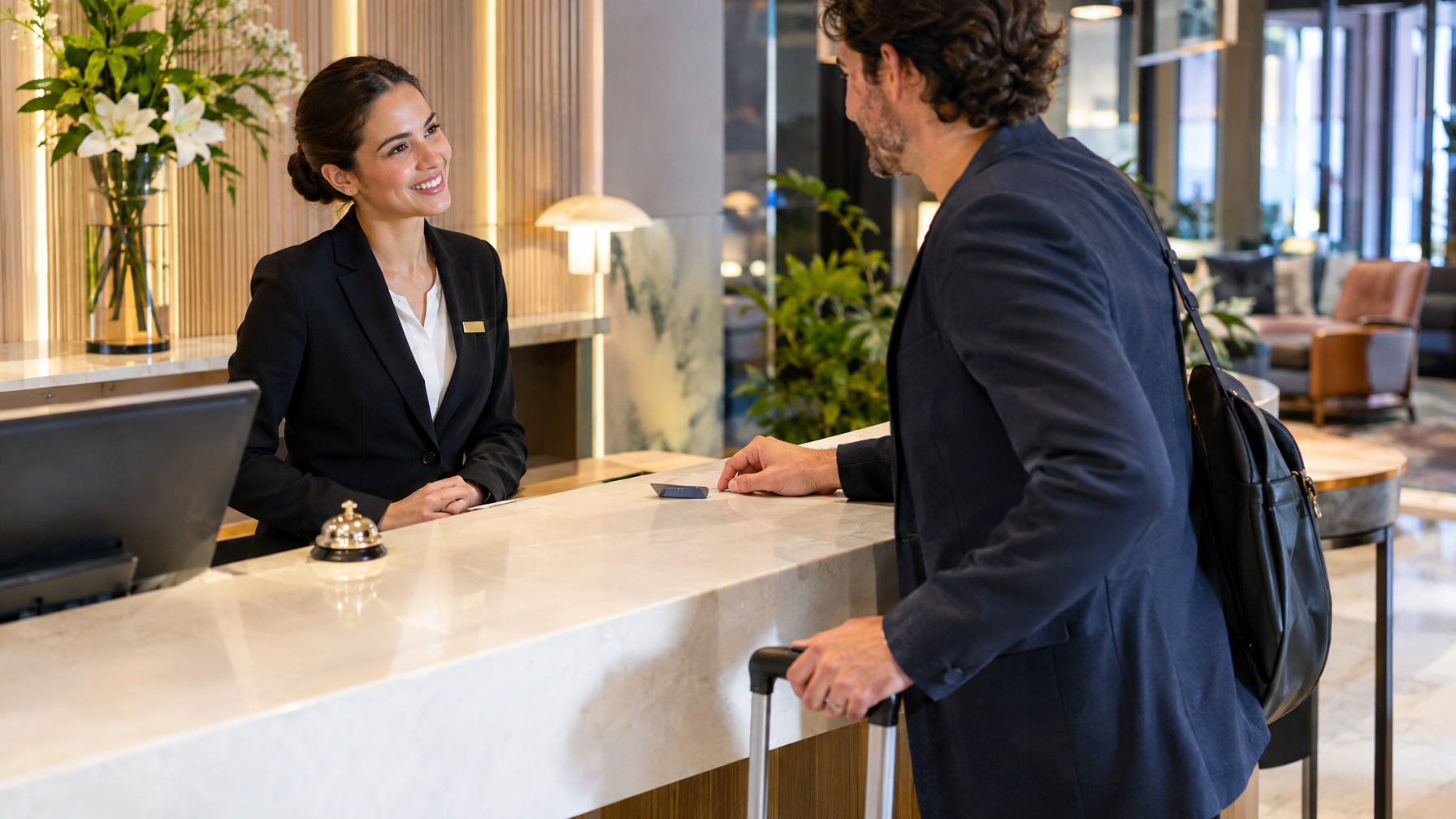 Checking In at the Hotel