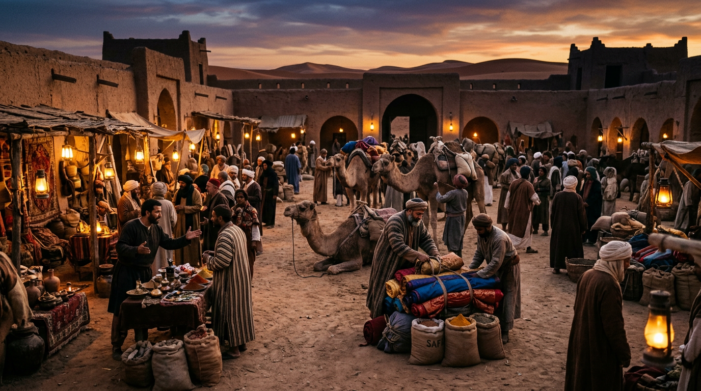 The Silk Road: Trade and the Exchange of Ideas