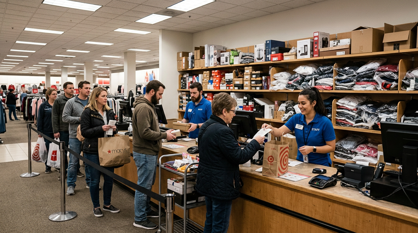Returning Items at the Department Store